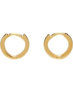 Sophie Buhai Medium Edo Hoop Earrings - Black
