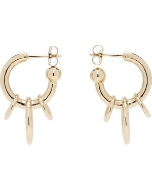 Justine Clenquet Jen Earrings - Black