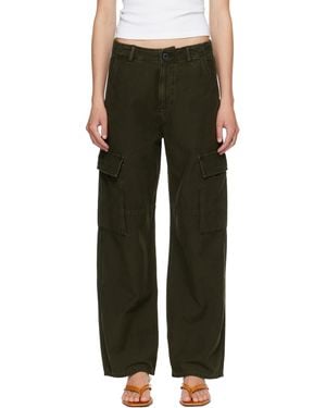 Citizens of Humanity Khaki Esme Cargo Trousers - Green