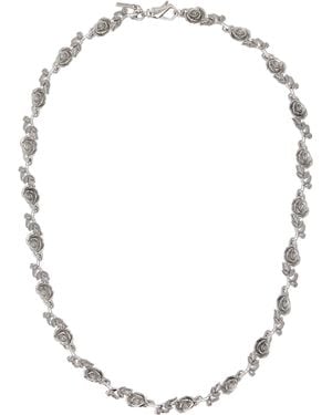 Emanuele Bicocchi Multi-Rose Necklace - White