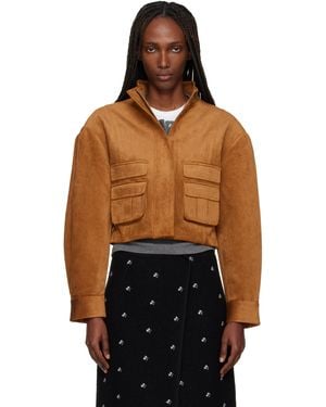 ShuShu/Tong Tan 3D Pocket Wide-Sleeve Jacket - Black