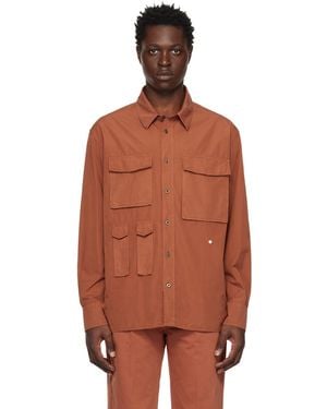 Etudes Studio Checkpoint Shirt - Orange