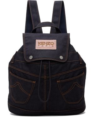 KENZO Paris Five Pockets' Backpack - Black