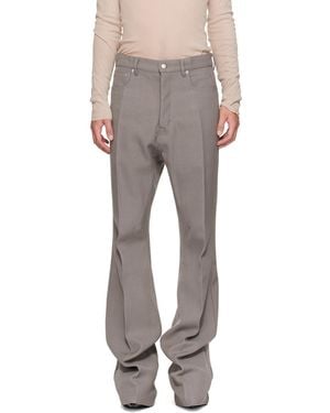 Rick Owens Tower Bolan Bootcut Trousers - Grey