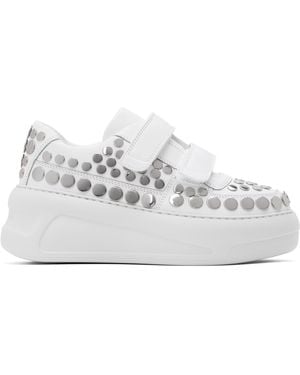 Acne Studios Velcro Strap Platform Trainers - Black