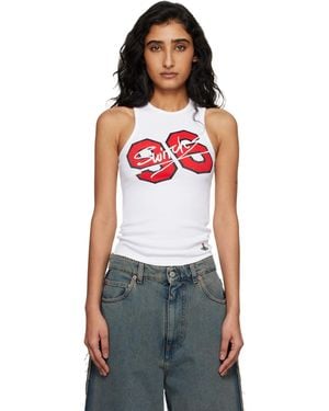 Vivienne Westwood '96 Switch' 90S Tank Top - Red