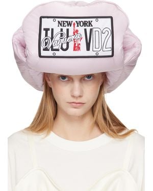 DSquared² Dsqua2 Vaquera Edition Padded Hat - Pink