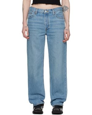 RE/DONE Blue Loose Longish Jeans