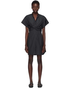 Rag & Bone Gretchen Shirt Minidress - Black