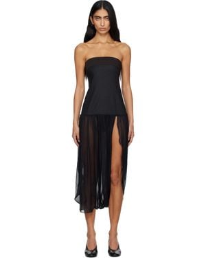 Paloma Wool Mila Midi Dress - Black