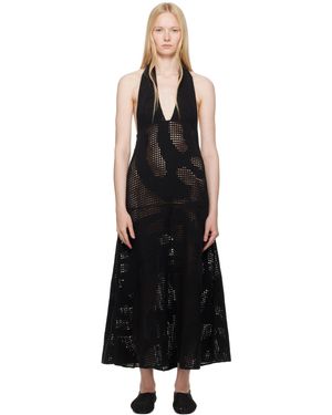 Nanushka Fotini Midi Dress - Black