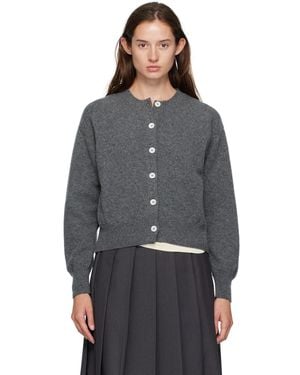 &Daughter Ada Crewneck Cardigan - Black