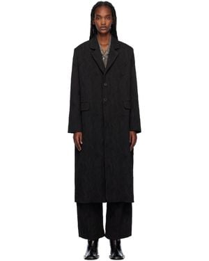 Henrik Vibskov Cloud Long Coat - Black