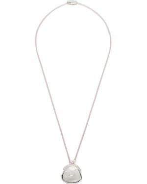 Sandy Liang Purse Necklace - Metallic
