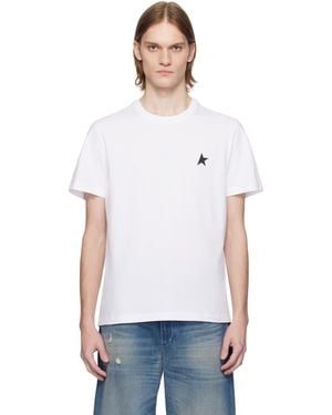 Golden Goose En Goose ホワイト ロゴプリント Tシャツ