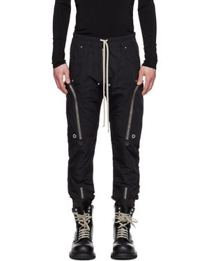 Rick Owens Temple Bauhaus Cargo Trousers - Black