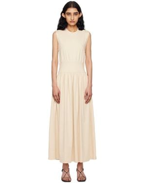 TOTEME Off- Sleeveless Midi Dress - Black