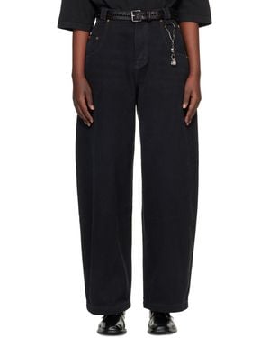 Willy Chavarria Bad Girl Jeans - Black