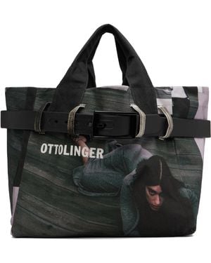 OTTOLINGER Maxi Belted Tote - Black