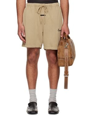 Fear Of God Training Classic Sweat Shorts - Natural