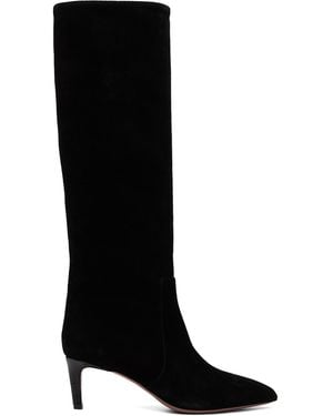 Paris Texas Stiletto 60 Boots - Black