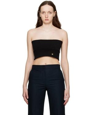 RECTO. Signature Tube Top - Black