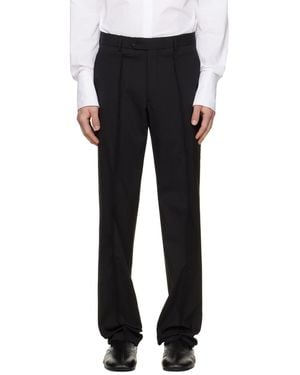 HODAKOVA Horse Hair Trousers - Black