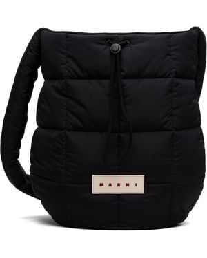Marni ブラック メッセンジャーバッグ
