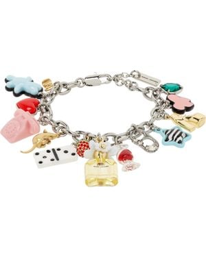Marc Jacobs 'The Sticker Charm Statement' Bracelet - Black