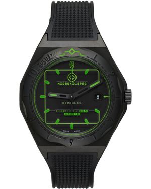 MICROMILSPEC Montre Hercules Noir Et Vert