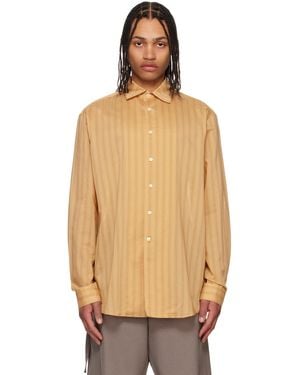 SOSHIOTSUKI Vintage Lawn Shirt - Orange