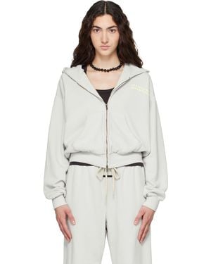 Fear Of God Full Zip Hoodie - Grey