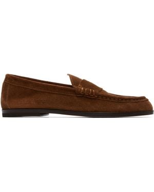 Common Projects Suede Loafers - Brown