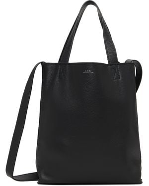 A.P.C. Maiko Small Shopping Tote - Black