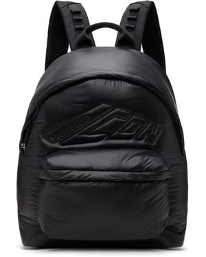 DSquared² Nylon Taffeta Backpack with Adjustable Straps - Black