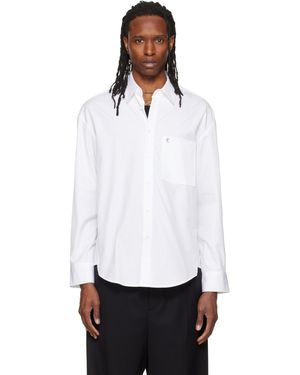 WOOYOUNGMI Regular Fit Cotton Shirt - White