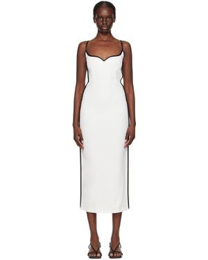 Paris Georgia Basics Ssense Exclusive Heart Midi Dress - Black