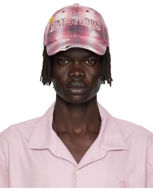 Acne Studios Distressed Cap - Pink