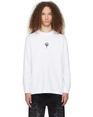 【関税込み】Han Kjobenhavn SSENSE限定 ホワイト 長袖Tシャツ Han Kjobenhavn Long-sleeve t-shirts for Men | Online Sale up