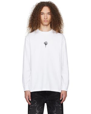 Han Kjobenhavn Rose Long Sleeve T-Shirt - White