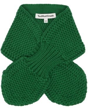 YMC Slot Scarf - Green
