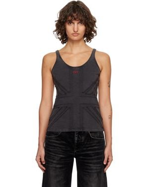Off-White c/o Virgil Abloh Uk Tank Top - Black