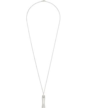 Rick Owens Temple Sister Charm Necklace - Metallic