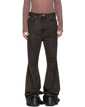Rick Owens Tower Bolan Bootcut Jeans - Black