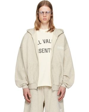 Fear Of God 90's Zip-Up Hoodie - Natural