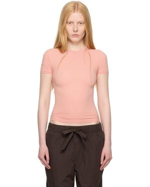 Skims ピンク Fits Everybody Tシャツ - マルチカラー