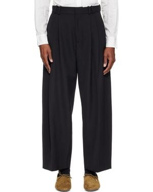 Studio Nicholson Line Tailored Pants - Black