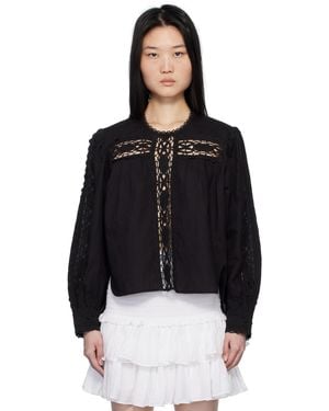 Isabel Marant ブラック Valmira ブラウス