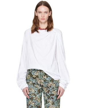 Dries Van Noten Cotton Jersey T-Shirt - White