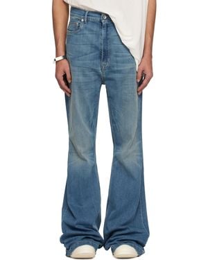 Rick Owens Hollywood Bolan Bootcut Jeans - Blue